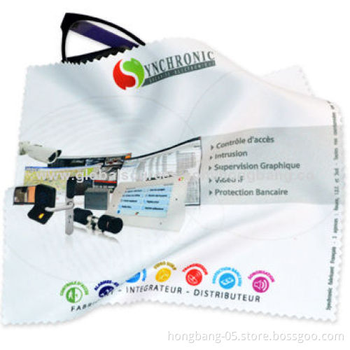 Microfiber Glasses Cloth, EN71, SGS, MSDS Marks, Reusable and Washable